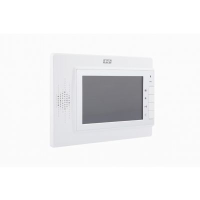 F&F Monitor: monitor 7 kolorowy sterowanie napędem bramy biały + zasilacz 14,5V 19W MK-04W (MK-04W)